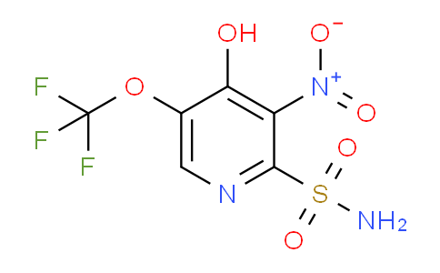4-Hydroxy-3-nitro-5-(trifluoromethoxy)pyridine-2-sulfonamide