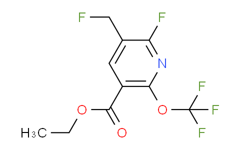AM161451 | 1803657-85-3 | Ethyl 2-fluoro-3-(fluoromethyl)-6-(trifluoromethoxy)pyridine-5-carboxylate