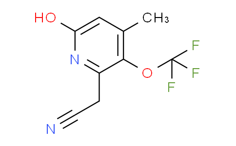 AM161457 | 1804434-82-9 | 6-Hydroxy-4-methyl-3-(trifluoromethoxy)pyridine-2-acetonitrile