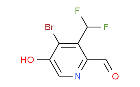 AM16146 | 1806866-80-7 | 4-Bromo-3-(difluoromethyl)-5-hydroxypyridine-2-carboxaldehyde