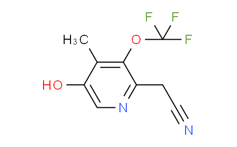 AM161478 | 1804827-27-7 | 5-Hydroxy-4-methyl-3-(trifluoromethoxy)pyridine-2-acetonitrile