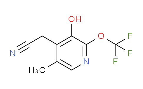 AM161479 | 1803698-40-9 | 3-Hydroxy-5-methyl-2-(trifluoromethoxy)pyridine-4-acetonitrile