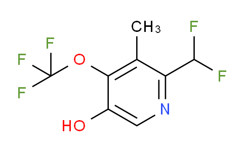 AM161486 | 1805997-29-8 | 2-(Difluoromethyl)-5-hydroxy-3-methyl-4-(trifluoromethoxy)pyridine