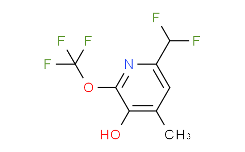 AM161489 | 1804757-52-5 | 6-(Difluoromethyl)-3-hydroxy-4-methyl-2-(trifluoromethoxy)pyridine