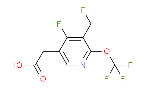 AM161494 | 1806736-08-2 | 4-Fluoro-3-(fluoromethyl)-2-(trifluoromethoxy)pyridine-5-acetic acid