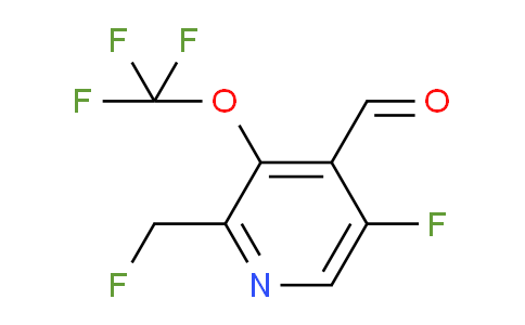 AM161495 | 1803657-24-0 | 5-Fluoro-2-(fluoromethyl)-3-(trifluoromethoxy)pyridine-4-carboxaldehyde