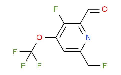 AM161497 | 1806741-27-4 | 3-Fluoro-6-(fluoromethyl)-4-(trifluoromethoxy)pyridine-2-carboxaldehyde