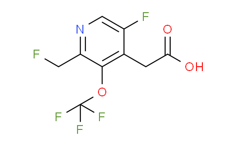 AM161498 | 1804756-63-5 | 5-Fluoro-2-(fluoromethyl)-3-(trifluoromethoxy)pyridine-4-acetic acid