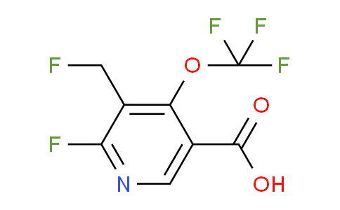 AM161499 | 1805974-62-2 | 2-Fluoro-3-(fluoromethyl)-4-(trifluoromethoxy)pyridine-5-carboxylic acid