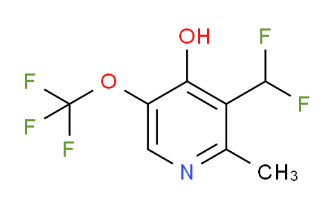 AM161505 | 1805997-77-6 | 3-(Difluoromethyl)-4-hydroxy-2-methyl-5-(trifluoromethoxy)pyridine