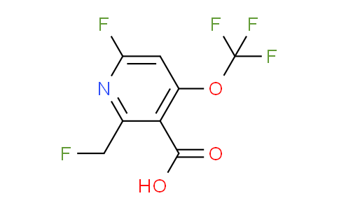 AM161514 | 1806735-66-9 | 6-Fluoro-2-(fluoromethyl)-4-(trifluoromethoxy)pyridine-3-carboxylic acid