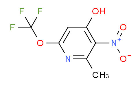 4-Hydroxy-2-methyl-3-nitro-6-(trifluoromethoxy)pyridine