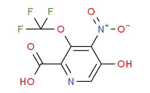 5-Hydroxy-4-nitro-3-(trifluoromethoxy)pyridine-2-carboxylic acid