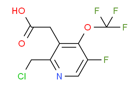 AM161559 | 1804475-10-2 | 2-(Chloromethyl)-5-fluoro-4-(trifluoromethoxy)pyridine-3-acetic acid