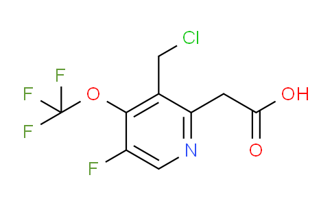 AM161576 | 1806738-81-7 | 3-(Chloromethyl)-5-fluoro-4-(trifluoromethoxy)pyridine-2-acetic acid