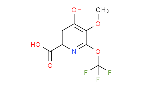 AM161577 | 1804771-69-4 | 4-Hydroxy-3-methoxy-2-(trifluoromethoxy)pyridine-6-carboxylic acid