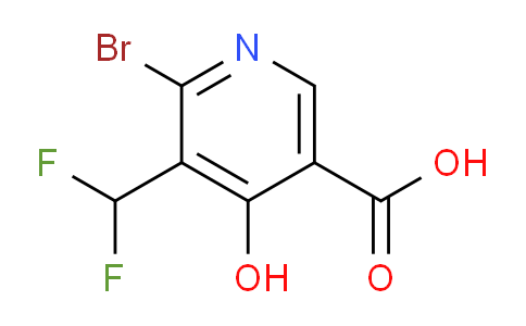 AM16158 | 1804886-93-8 | 2-Bromo-3-(difluoromethyl)-4-hydroxypyridine-5-carboxylic acid