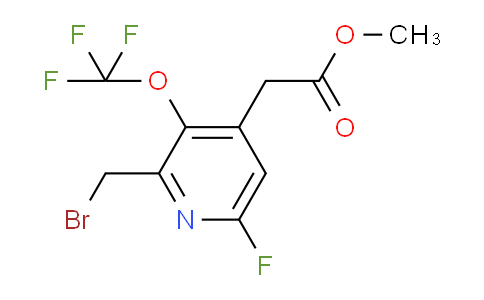 AM161582 | 1806152-10-2 | Methyl 2-(bromomethyl)-6-fluoro-3-(trifluoromethoxy)pyridine-4-acetate