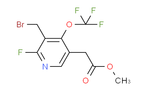 AM161587 | 1804331-26-7 | Methyl 3-(bromomethyl)-2-fluoro-4-(trifluoromethoxy)pyridine-5-acetate
