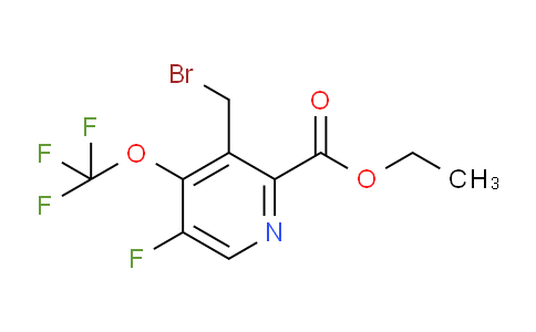 AM161591 | 1804317-36-9 | Ethyl 3-(bromomethyl)-5-fluoro-4-(trifluoromethoxy)pyridine-2-carboxylate