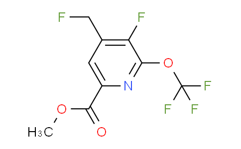 AM161605 | 1804755-46-1 | Methyl 3-fluoro-4-(fluoromethyl)-2-(trifluoromethoxy)pyridine-6-carboxylate