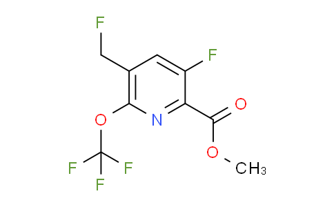 AM161611 | 1806025-22-8 | Methyl 3-fluoro-5-(fluoromethyl)-6-(trifluoromethoxy)pyridine-2-carboxylate