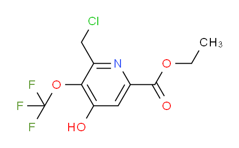 AM161613 | 1804834-48-7 | Ethyl 2-(chloromethyl)-4-hydroxy-3-(trifluoromethoxy)pyridine-6-carboxylate
