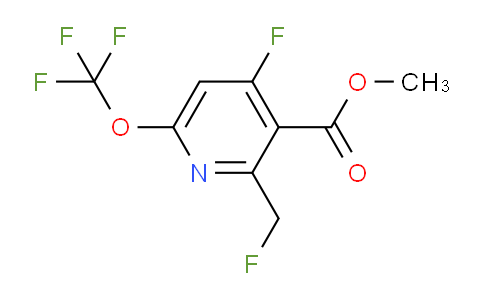 AM161614 | 1803683-40-0 | Methyl 4-fluoro-2-(fluoromethyl)-6-(trifluoromethoxy)pyridine-3-carboxylate