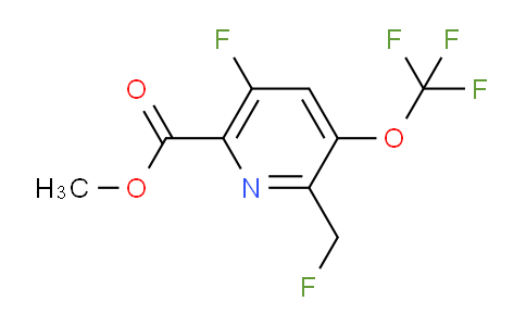 AM161619 | 1803657-82-0 | Methyl 5-fluoro-2-(fluoromethyl)-3-(trifluoromethoxy)pyridine-6-carboxylate