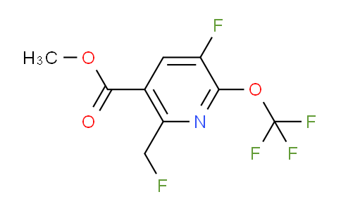 AM161623 | 1803683-47-7 | Methyl 3-fluoro-6-(fluoromethyl)-2-(trifluoromethoxy)pyridine-5-carboxylate