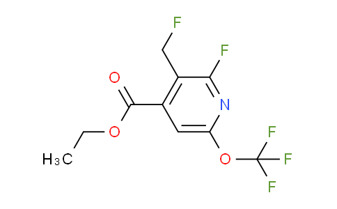 AM161626 | 1806263-60-4 | Ethyl 2-fluoro-3-(fluoromethyl)-6-(trifluoromethoxy)pyridine-4-carboxylate