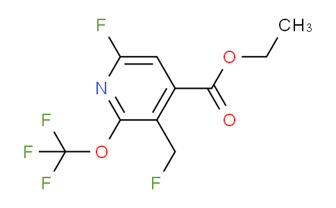 AM161633 | 1804744-45-3 | Ethyl 6-fluoro-3-(fluoromethyl)-2-(trifluoromethoxy)pyridine-4-carboxylate