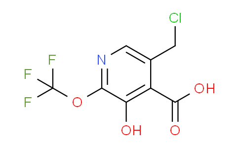 AM161639 | 1804833-59-7 | 5-(Chloromethyl)-3-hydroxy-2-(trifluoromethoxy)pyridine-4-carboxylic acid