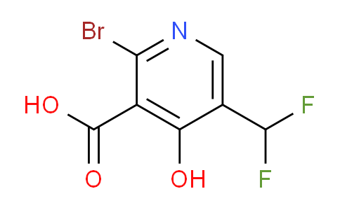 AM16165 | 1804844-39-0 | 2-Bromo-5-(difluoromethyl)-4-hydroxypyridine-3-carboxylic acid