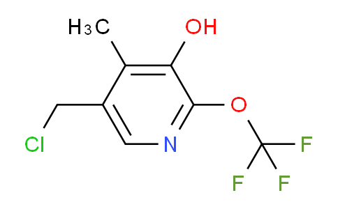 AM161657 | 1806046-39-8 | 5-(Chloromethyl)-3-hydroxy-4-methyl-2-(trifluoromethoxy)pyridine