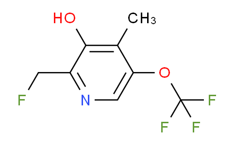 AM161670 | 1804837-09-9 | 2-(Fluoromethyl)-3-hydroxy-4-methyl-5-(trifluoromethoxy)pyridine