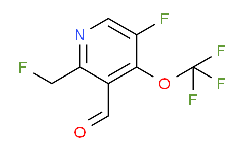 AM161688 | 1804320-66-8 | 5-Fluoro-2-(fluoromethyl)-4-(trifluoromethoxy)pyridine-3-carboxaldehyde