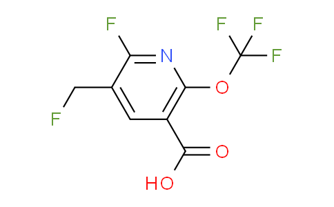 AM161692 | 1806735-17-0 | 2-Fluoro-3-(fluoromethyl)-6-(trifluoromethoxy)pyridine-5-carboxylic acid