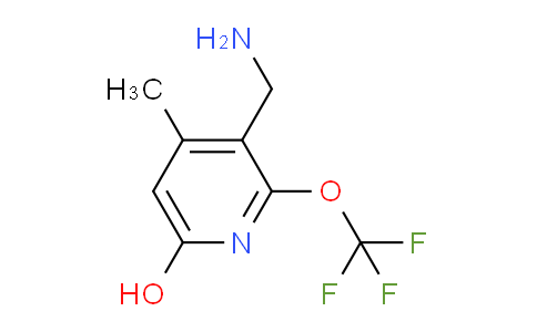 3-(Aminomethyl)-6-hydroxy-4-methyl-2-(trifluoromethoxy)pyridine