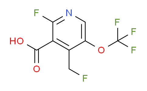 2-Fluoro-4-(fluoromethyl)-5-(trifluoromethoxy)pyridine-3-carboxylic acid