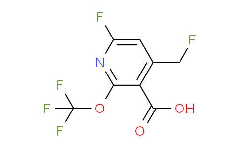 AM161699 | 1806721-07-2 | 6-Fluoro-4-(fluoromethyl)-2-(trifluoromethoxy)pyridine-3-carboxylic acid