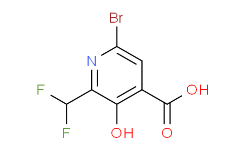 AM16170 | 1806867-10-6 | 6-Bromo-2-(difluoromethyl)-3-hydroxypyridine-4-carboxylic acid