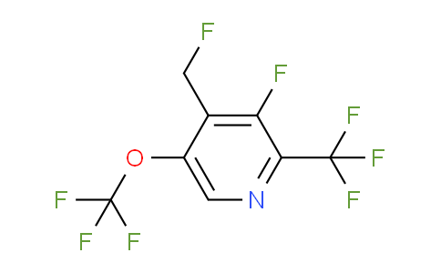 AM161710 | 1804624-94-9 | 3-Fluoro-4-(fluoromethyl)-5-(trifluoromethoxy)-2-(trifluoromethyl)pyridine