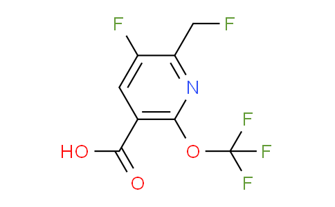 AM161711 | 1804744-03-3 | 3-Fluoro-2-(fluoromethyl)-6-(trifluoromethoxy)pyridine-5-carboxylic acid