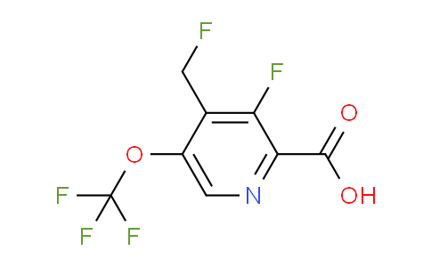 AM161713 | 1804626-22-9 | 3-Fluoro-4-(fluoromethyl)-5-(trifluoromethoxy)pyridine-2-carboxylic acid