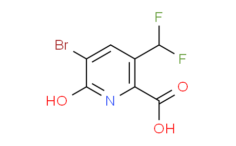AM16172 | 1804887-01-1 | 3-Bromo-5-(difluoromethyl)-2-hydroxypyridine-6-carboxylic acid