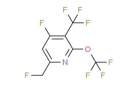 AM161724 | 1804336-60-4 | 4-Fluoro-6-(fluoromethyl)-2-(trifluoromethoxy)-3-(trifluoromethyl)pyridine