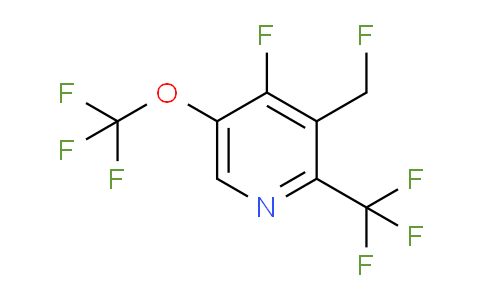 AM161725 | 1805974-20-2 | 4-Fluoro-3-(fluoromethyl)-5-(trifluoromethoxy)-2-(trifluoromethyl)pyridine