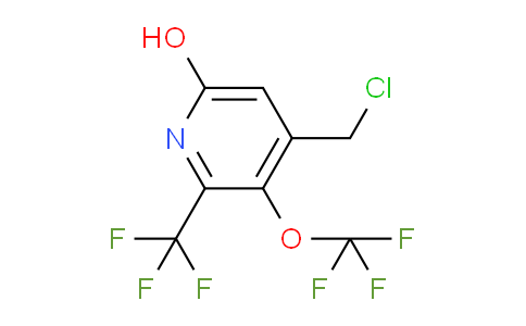 AM161736 | 1804830-83-8 | 4-(Chloromethyl)-6-hydroxy-3-(trifluoromethoxy)-2-(trifluoromethyl)pyridine
