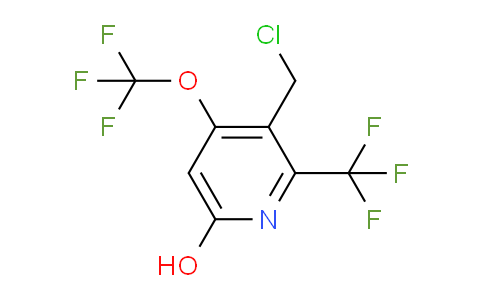 AM161744 | 1806267-34-4 | 3-(Chloromethyl)-6-hydroxy-4-(trifluoromethoxy)-2-(trifluoromethyl)pyridine